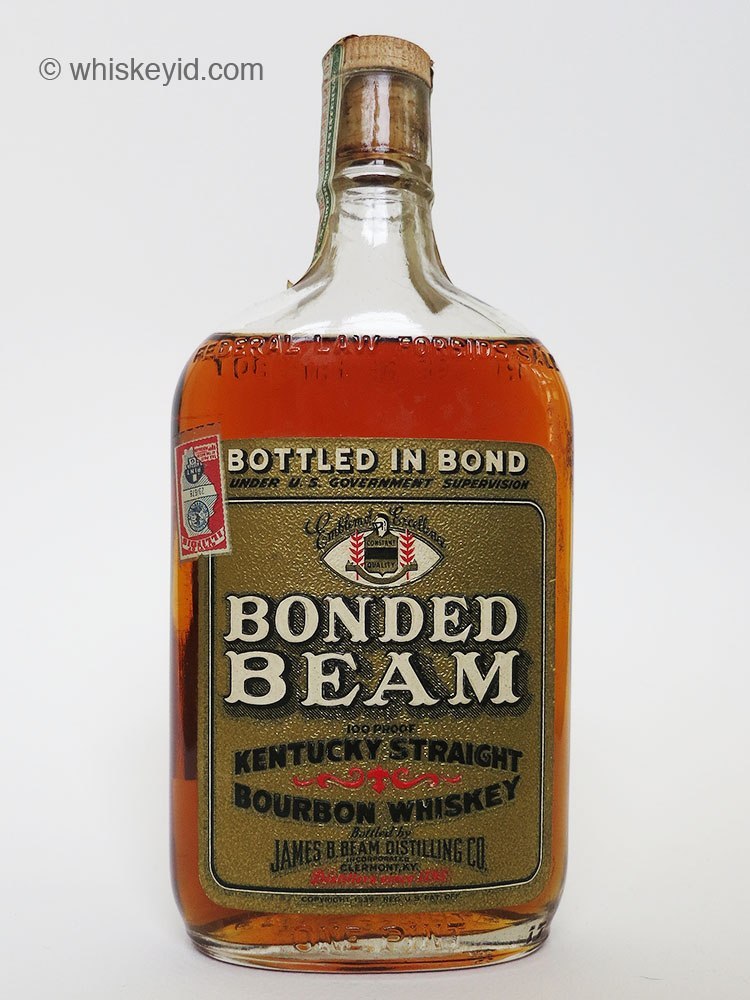 Jim Beam Bottled In Bond Bourbon, 1945 whiskey id