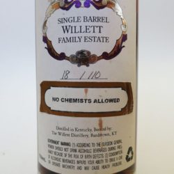 willett_18_no_chemists_allowed_back_label