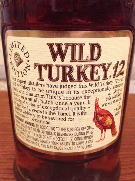 wild turkey whiskey ingredients