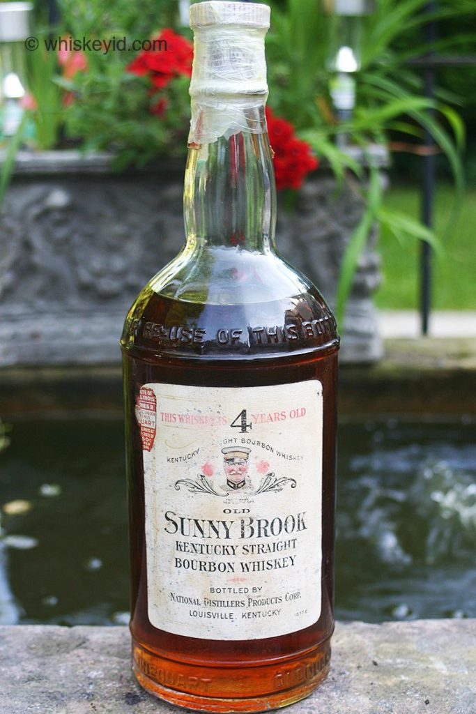 old sunny brook 4 year bourbon - front
