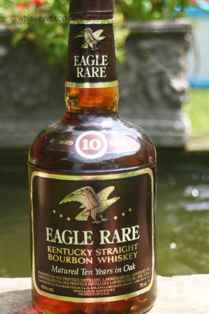 eagle rare 10 year 90 proof export bourbon - front