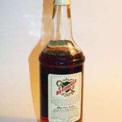old fitzgerald bonded bourbon 6 year 1964 - back