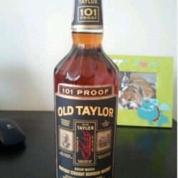 old taylor 101 proof bourbon - front