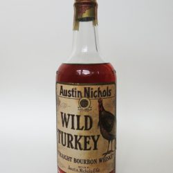 wild turkey 8 year 101 proof bourbon 1965 - front