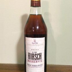a.h. hirsch 16 year bourbon gold foil - front