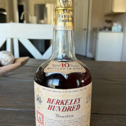 berkeley_hundred_10_year_stitzel_weller_bonded_bourbon_1952_1962_front