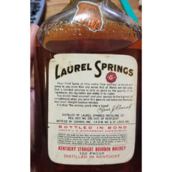 conrads_laurel_springs_bonded_bourbon_1958_back