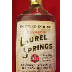 conrads_laurel_springs_bonded_bourbon_1958_front