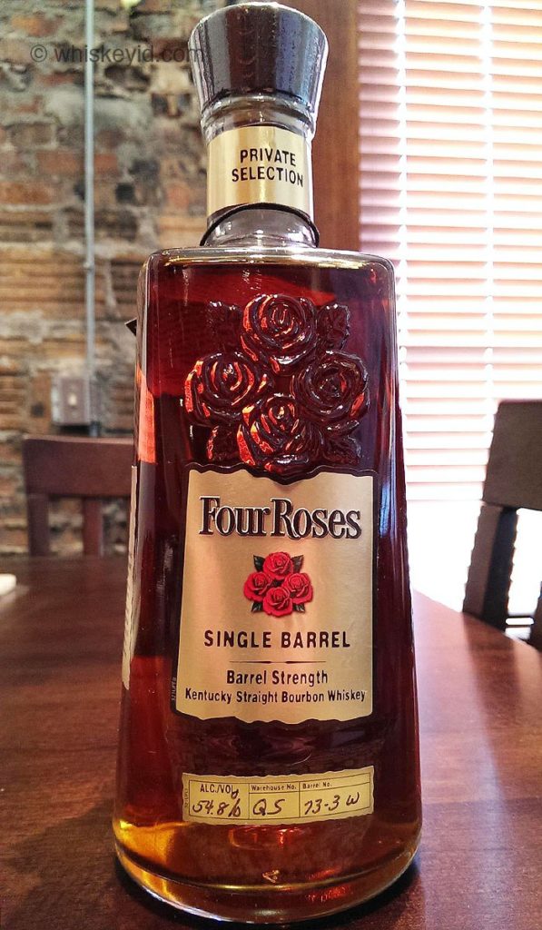 four roses gift shop 17 year obsv - front