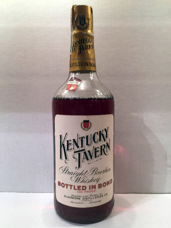 Glenmore_kentucky_tavern_bonded_bourbon_1940-1944_front | Whiskey Id ...