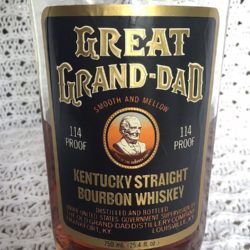 great grand dad bourbon 114 proof front label