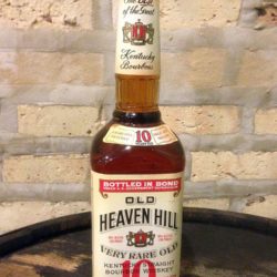 heaven hill 10 year bonded bourbon 2005 front