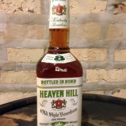 heaven hill 8 year bonded bourbon 1978 front