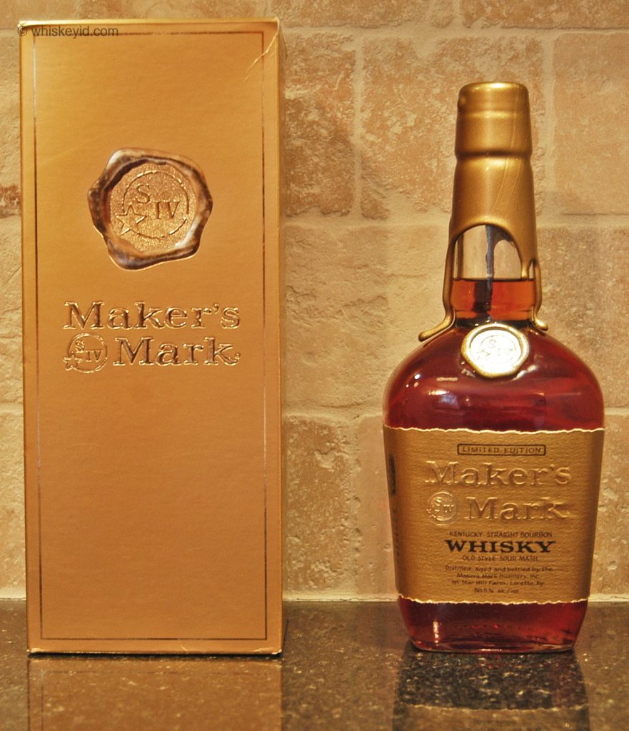 makers mark gold limited edition 1984 front