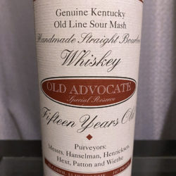 old_advocate_15_year_bourbon_van_winkle_107pf_front_label