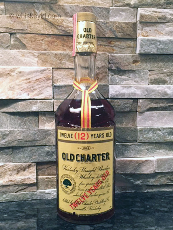 old_charter_12_year_bourbon_1967_front whiskey id identify vintage