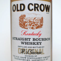 old_crow_4_year_86_proof_bourbon_1970_front_label