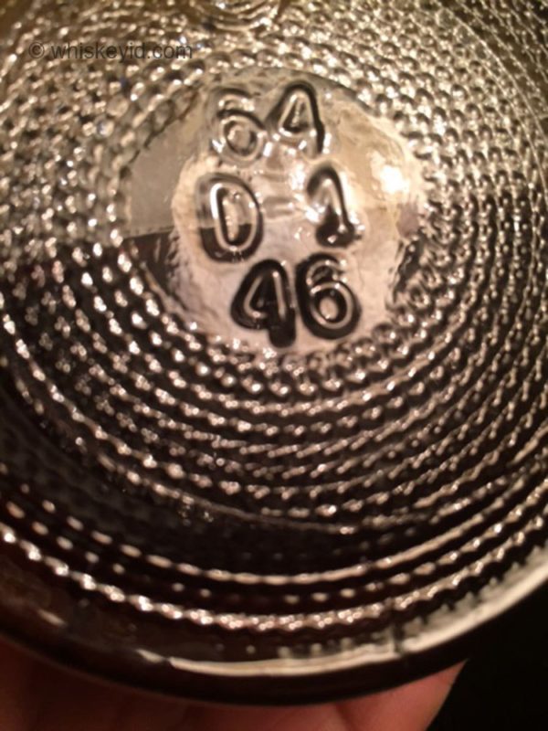 old_crow_bonded_bourbon_1946_bottom whiskey id identify vintage and