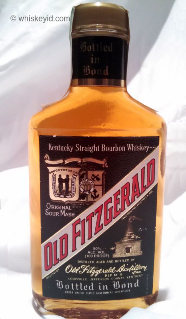 old fitzgerald bonded bourbon 1993 - front