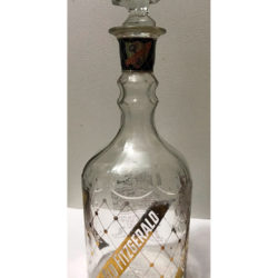 old_fitzgerald_diamond_bourbon_decanter_bonded_1953_front