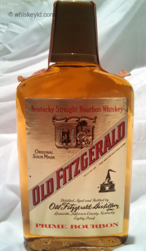 old fitzgerald prime 80 proof 1986 - front