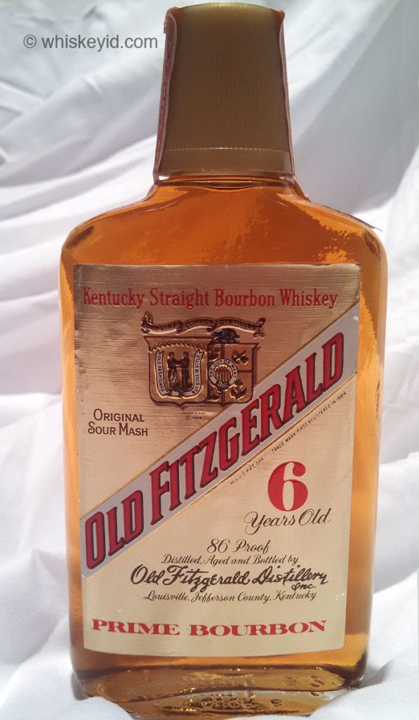 old fitzgerald prime 86 proof front