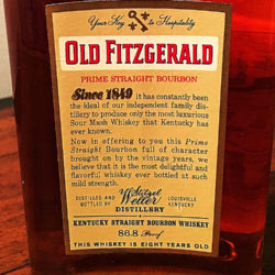 old_fitzgerald_prime_first_edition_bourbon_86_8_proof_8_year_1964_back_label