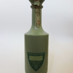 old fitzgerald tournament decanter bourbon 1963 - back