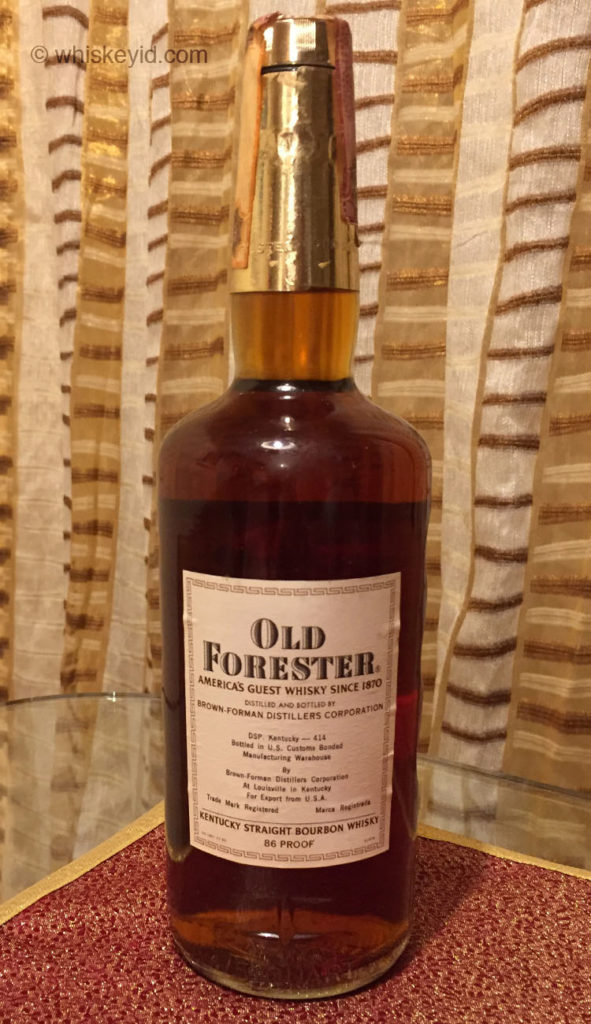 old_forester_86_proof_bourbon_1973_back