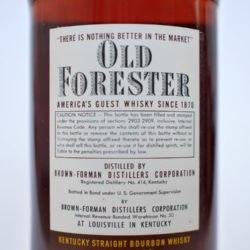 old_forester_bonded_1947-1951_back_label