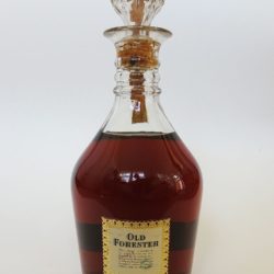 old_forester_bonded_decanter_1965_front