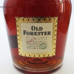 old_forester_bonded_decanter_1965_front_label