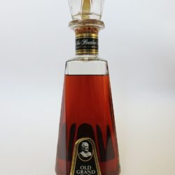 old grand dad bonded bourbon decanter 1966 - front