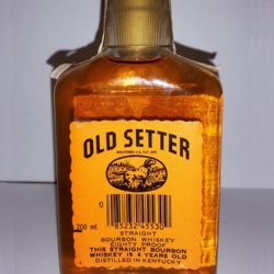 old setter bourbon 1988 back