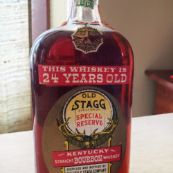 old_stagg_special_reserve_24_year_bourbon_barrel_proof_1930s_front