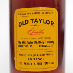 old_taylor_4_year_86_proof_bourbon_1964_back_label
