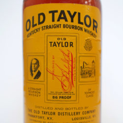 old_taylor_4_year_86_proof_bourbon_1964_front_label