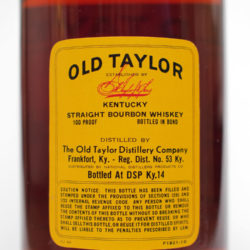 old_taylor_bonded_bourbon_1955-1960_back_label