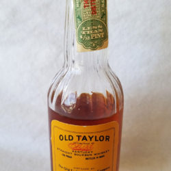 old_taylor_bonded_bourbon_mini_1963-1968_back