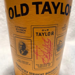 old_taylor_bourbon_80pf_1978_front_label