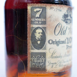 old_weller_original_7_year_bourbon_107_proof_1977_side1