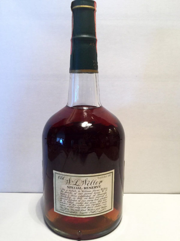 Old_weller_special_reserve_bourbon_1971_back | Whiskey Id - Identify ...