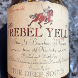 rebel_yell_6yr_half_pint_late_1960s_front_label