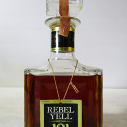 rebel_yell_bourbon_10_year_101_proof_decanter_1965_front