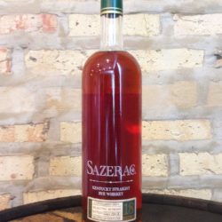 sazerac 18 year rye whiskey 2013 - front