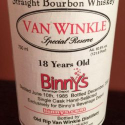 van_winkle_special_reserve_18_year_single_barrel_binnys_label
