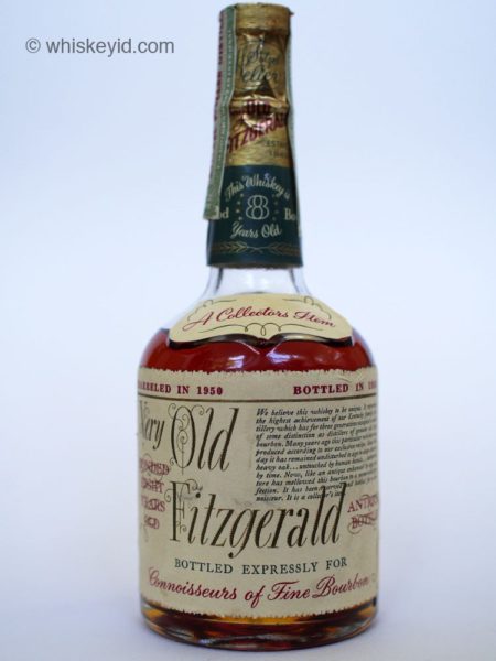 very_old_fitzgerald_1958_half_pint_front | whiskey id - identify ...