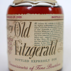 very_old_fitzgerald_8_year_bourbon_half_pint_1959-1967_front_label