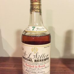 w.l. weller special reserve 7 year bonded 1943 front