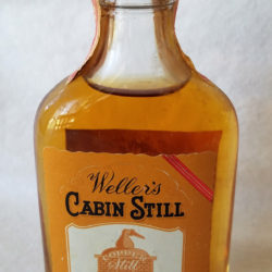 wellers_cabin_still_bourbon_mini_1960s_front
